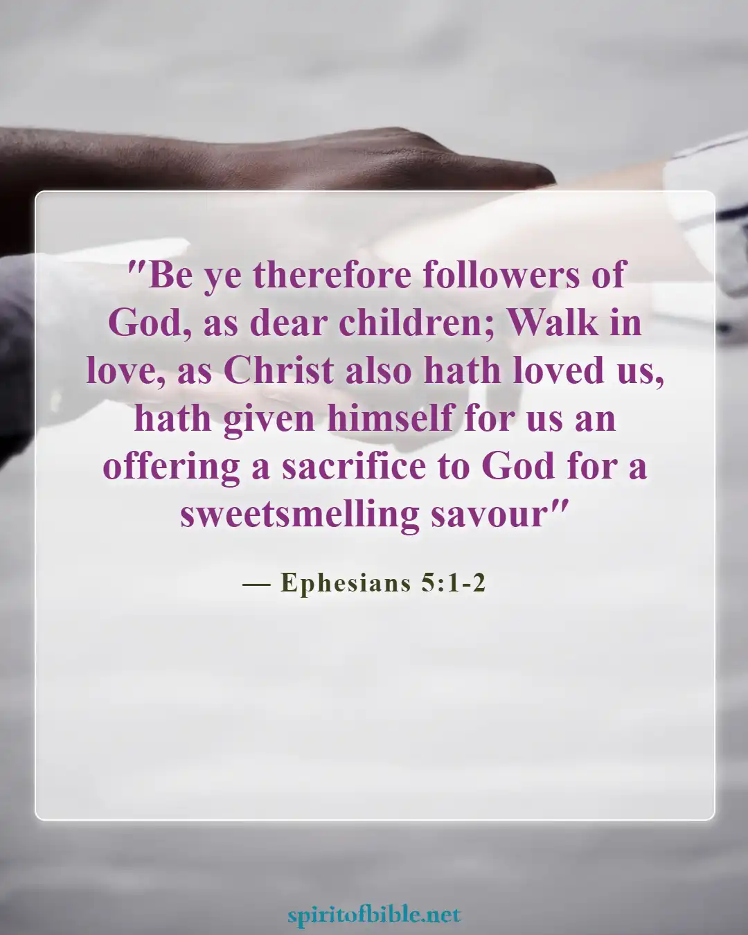 Bible Verses About Living For God (Ephesians 5:1-2)