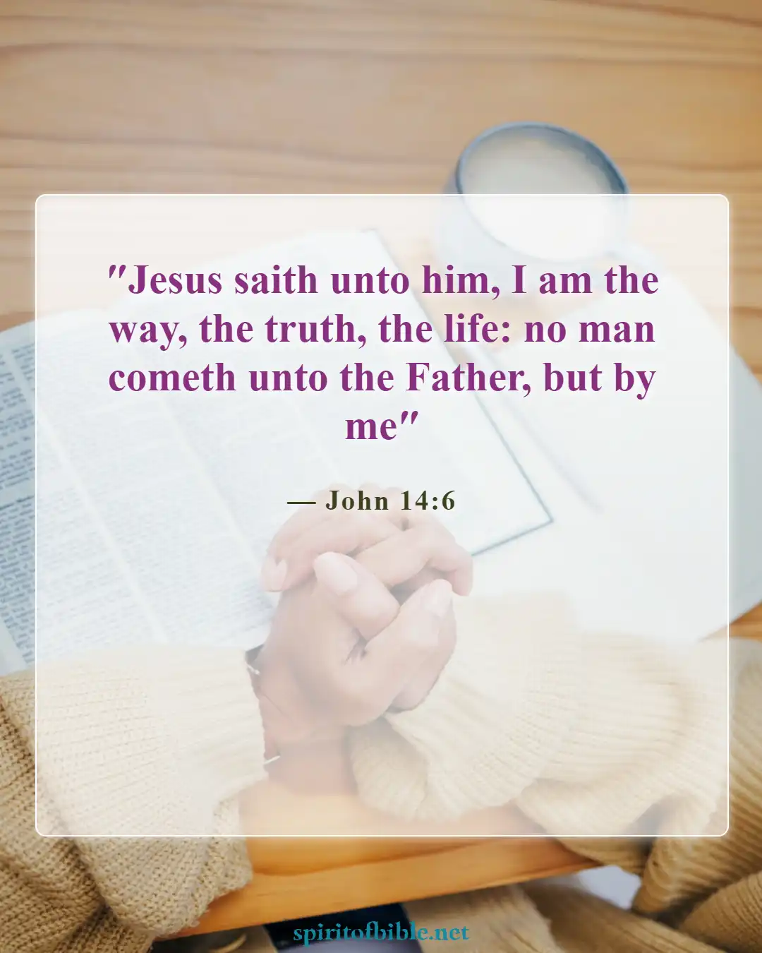 Bible Verses About Heaven and Eternal Life (John 14:6)