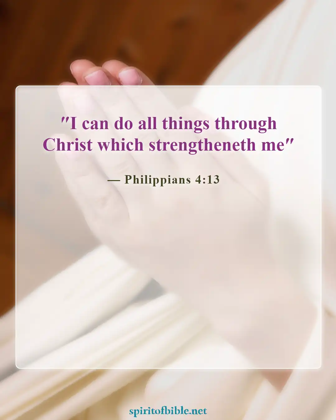 Bible Verses About Overcoming Devil (Philippians 4:13)