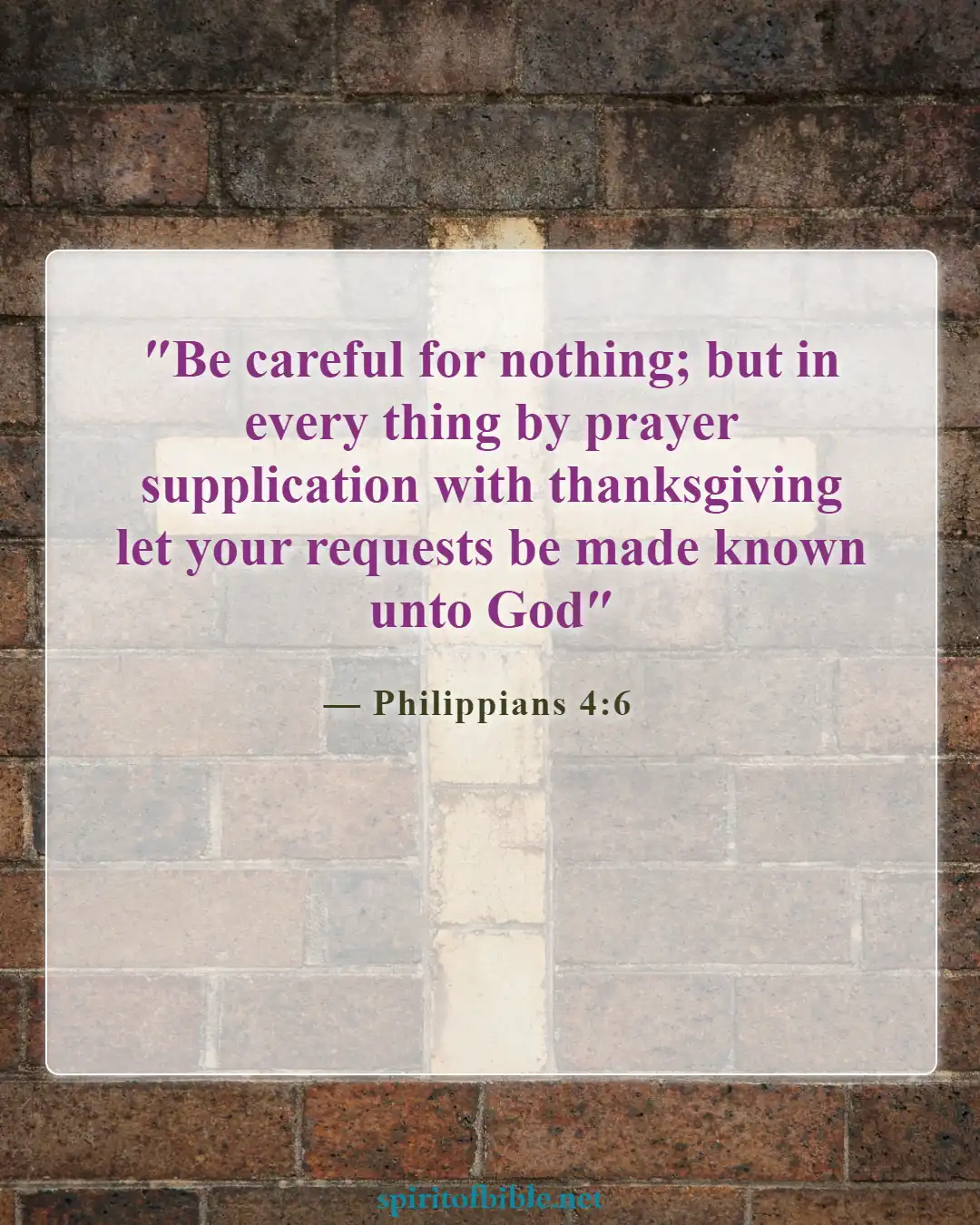Bible Verses About Thankful For Blessings (Philippians 4:6)