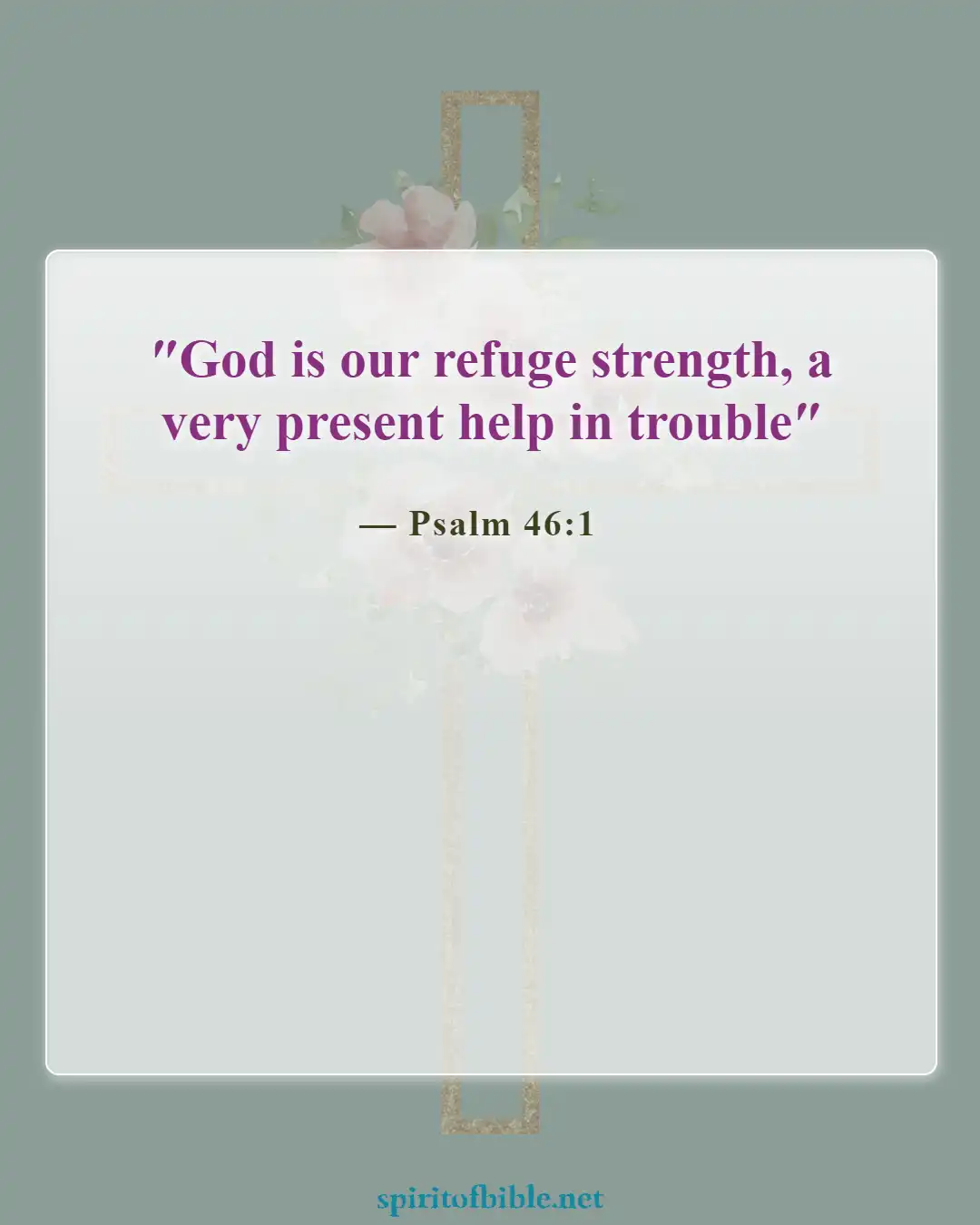 Bible Verses About Hope (Psalm 46:1)