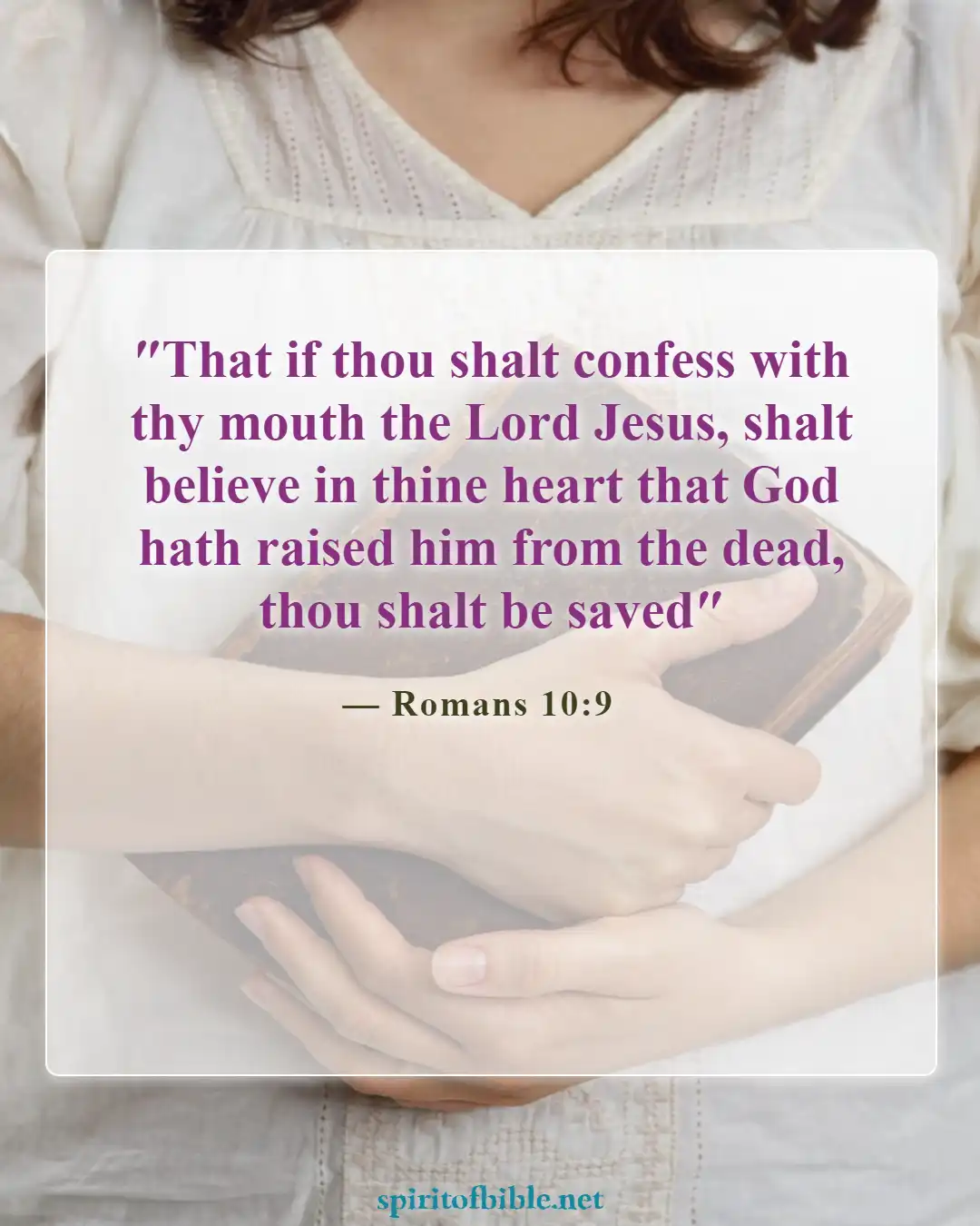 Bible Verses About Heaven and Eternal Life (Romans 10:9)