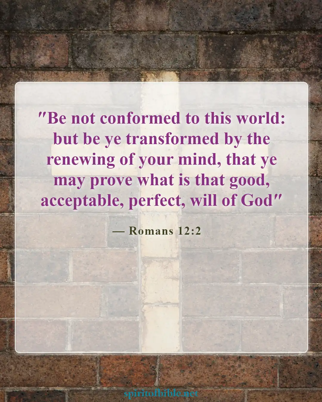 Bible Verses About Believing Lies (Romans 12:2)