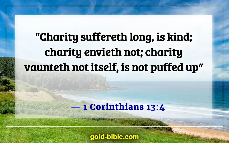 Bible Verses About Accepting Others (1 Corinthians 13:4)