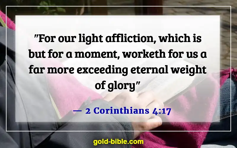 Bible Verses About God's Plans (2 Corinthians 4:17)