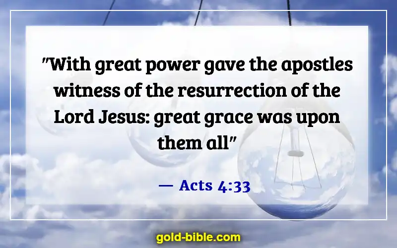 Bible Verses About Sharing Your Testimony (Acts 4:33)