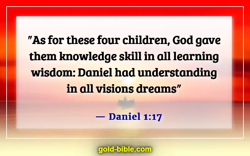 Bible Verses About Solomon’s Wisdom (Daniel 1:17)