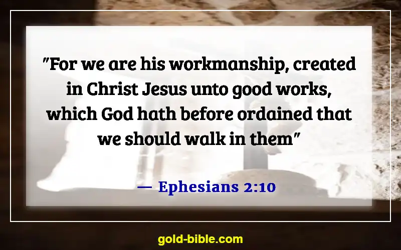 Bible Verses About God's Plans (Ephesians 2:10)