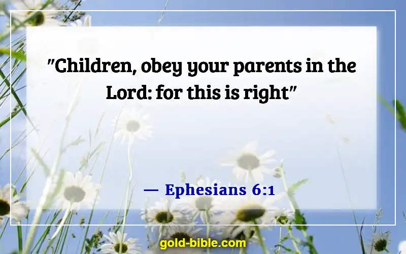 Bible Verses About Respect In Relationships (Ephesians 6:1)