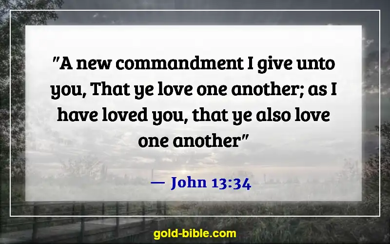 Bible Verses About Being An Example To Unbelievers (John 13:34)