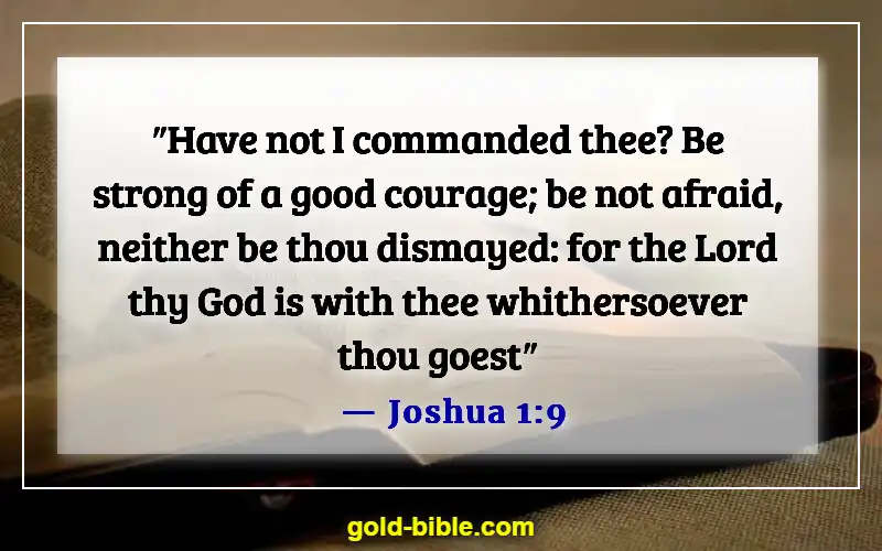 Bible Verses For Business Dedication (Joshua 1:9)