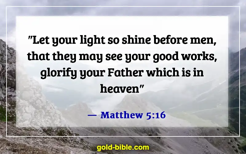 Bible Verses For Business Dedication (Matthew 5:16)