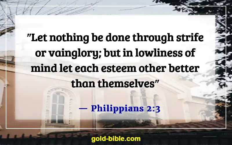 Bible Verses About Accepting Others (Philippians 2:3)