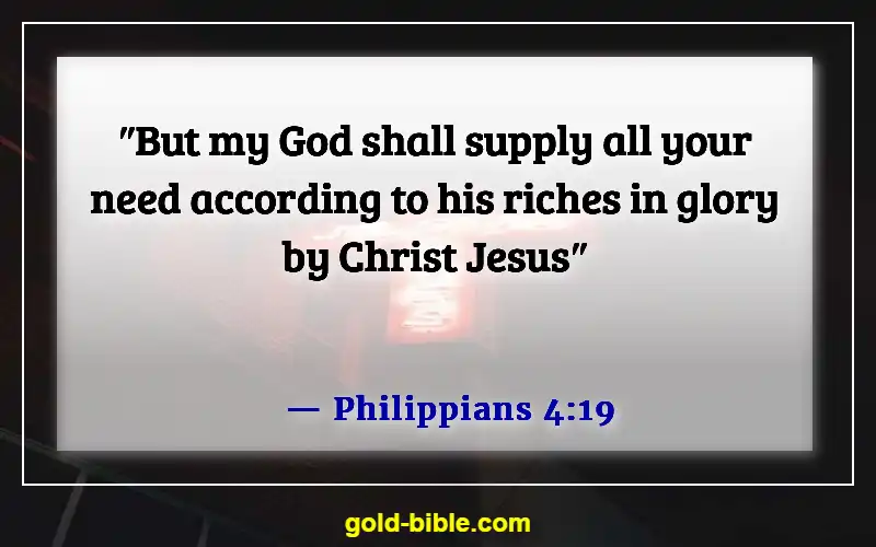 Bible Verses About Victory Over Trials (Philippians 4:19)