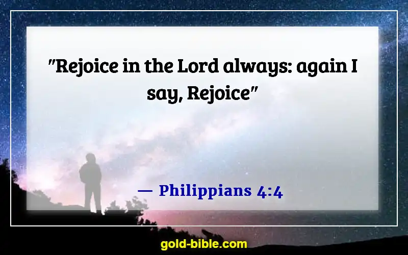 Bible Verse About Rejoicing In Trials And Temptations (Philippians 4:4)