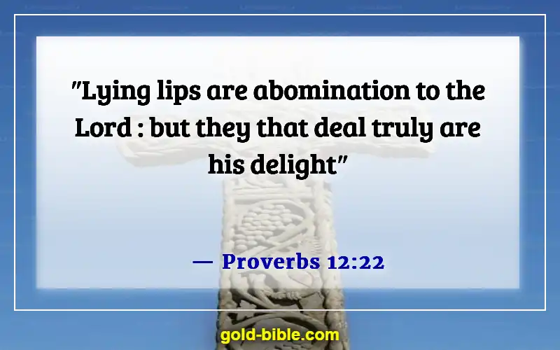 Bible Verses For Business Dedication (Proverbs 12:22)